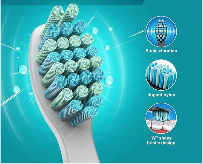 Compatible Interdental Brushs Heads Electric Toothbrush Replacement for FW-507 FW-508 D7(FW-02 Soft)