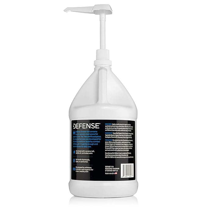 Defense Soap Body Wash Shower Gel 1 Gallon (128 Fl Oz)