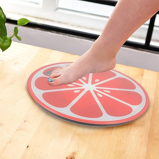 SECFOU Digital Weight Scale Watermelon Design Portable Bathroom Scale High Precision Bmi Monitor for Home Use