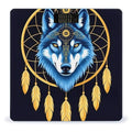 Automatic Switch Digital Bathroom Weighing Scale Smart Scale for Body Weight Boho Totem Native American Wolf Dream Catcher