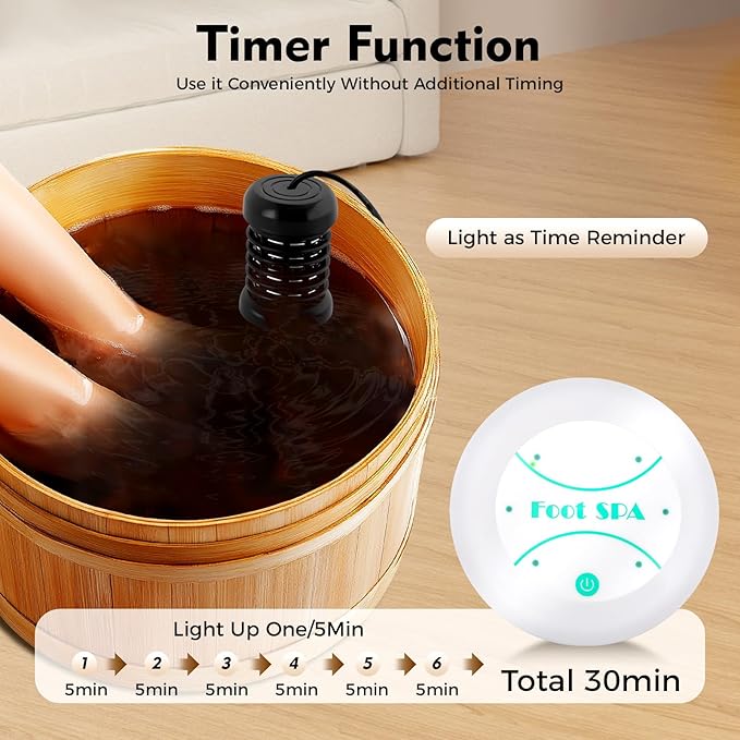 Ionic Foot Bath Detox Machine Portable Foot Spa Cleanse Machine Health Care Detox Spa Machine Tub Negative Hydrogen Bath IonicOne Touch to StartSuper Duty Ion Arrays