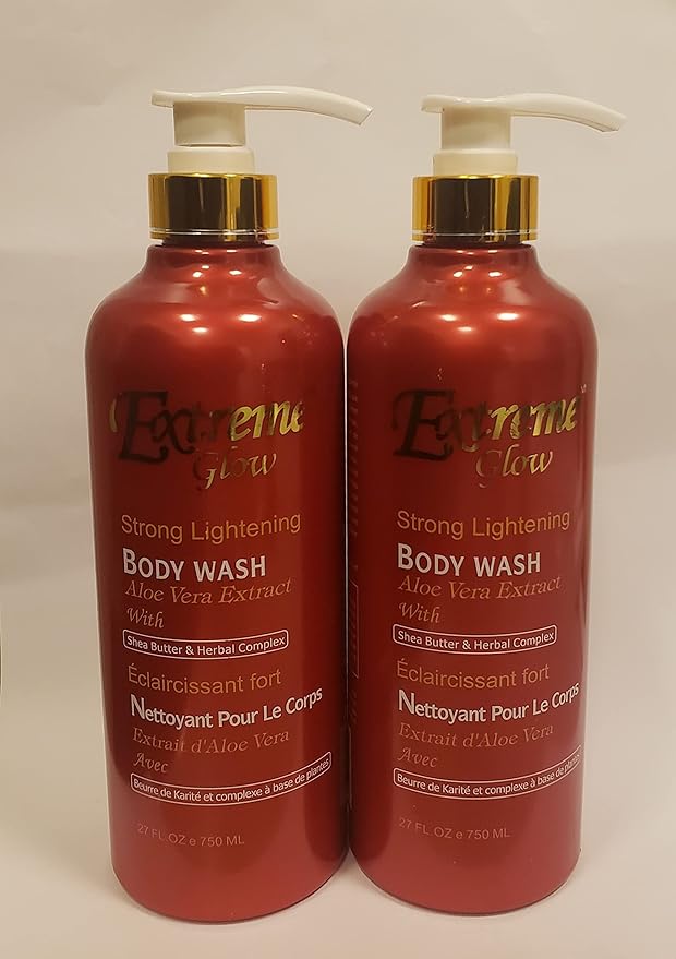 Strong Lightening Body Wash with Aloe Vera Extract