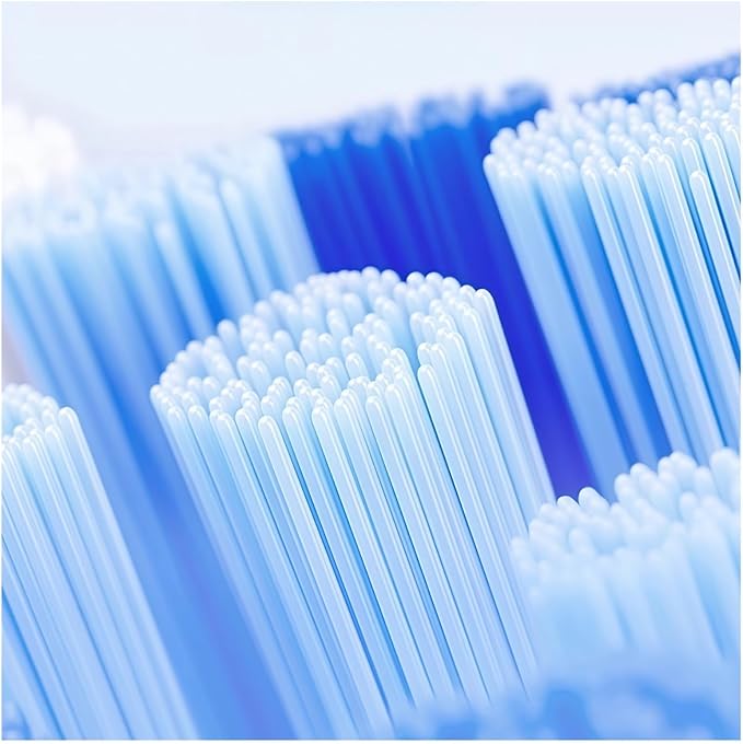 Replacement Toothbrush Heads Compatible with SOOCAS X3S/X3U/X3pro/D2/D3S/D5 Sonic Electric Tooth Brush Head Nozzle Jets(4 Soft White)