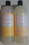 Trader Joe's Refresh Citrus Body Wash with Vitamin C Orange Blossoms and Grapefruit 16 fl oz (473 mL) (2 Bottles)