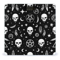 Automatic Switch Digital Bathroom Weighing Scale Smart Scale for Body Weight Goth Raven Crow Skull Moon Star Gothic Witch Magic Spirit Board