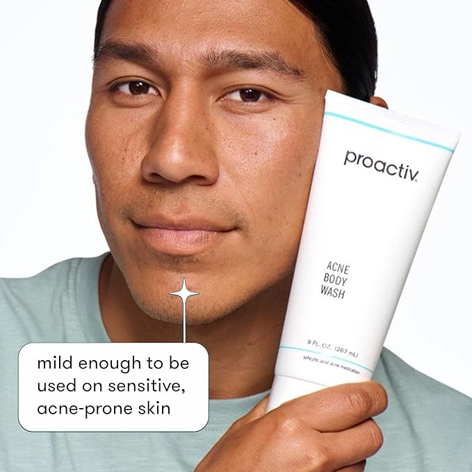 Proactiv Acne Body Wash Gentle Body Cleanser Unclogs Pores and Clears Body Blemishes Salicylic Acid &amp Glycolic Acid Formula Soothing Complex of Shea Butter Vitamin E &amp Aloe Vera Extract