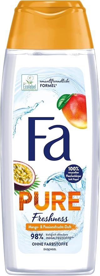 Fa- Pure Freshness Shower Gel- 250ml 1.41 Fl Oz (Pack of 6) White