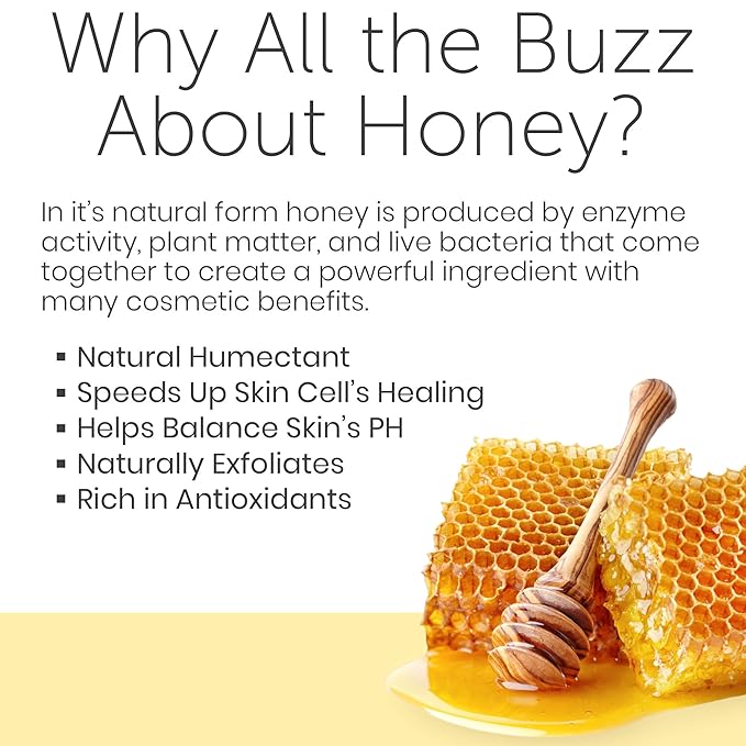 Perlier Sweet Honey Miel Shower &amp Bath Cream - Nourishing &amp Soothing Luxury Bath Cream Made with 100% Organic Italian Honey for Deep Moisturization and Hydration (16.9 Fluid Oz.)