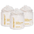 Nectar Life Nourishing Whipped Soap and Shave Butter with Almond Oil Vanilla Sugar Set of 3 5 Oz Each