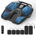 NURSAL TENS EMS Foot Massager for Neuropathy Foot Nerve Muscle Stimulator Pro Circulation and Body Pain Relief with TENS Unit Muscle Stimulator Pads Electric Feet Legs Blood Circulation Machine
