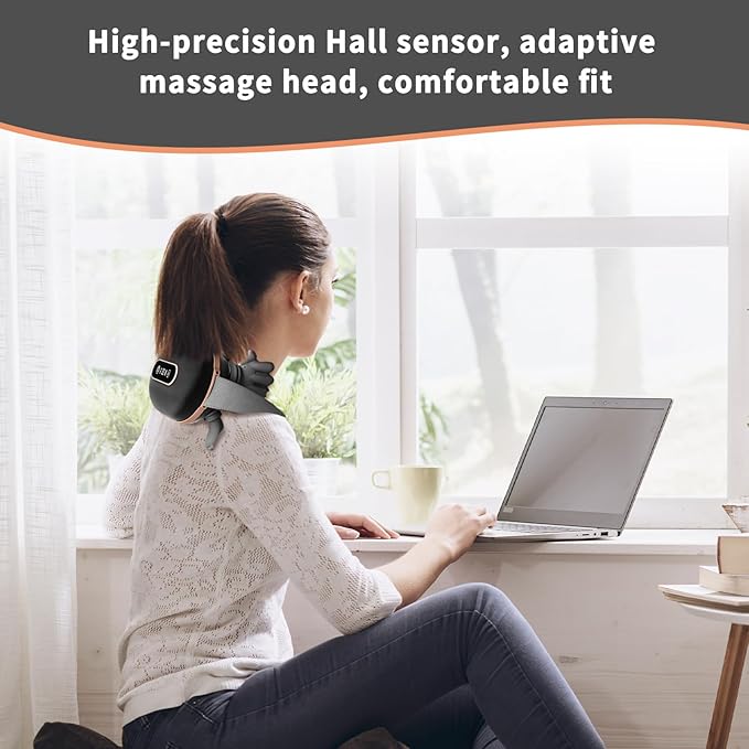 4D Neck Massager with LED Display