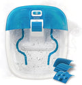 HoMedics Bubble Bliss Deluxe Foot Spa with Heat Massaging Arch 3 Acupressure Attachments Splash Guard Raised Nodes Creates Bubbles Improves Circulation Soothe Tired Muscles