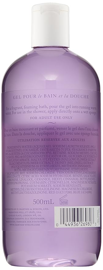 Crabtree &amp Evelyn Bath and Shower Gel Savannah Gardens 16.9 Fl Oz