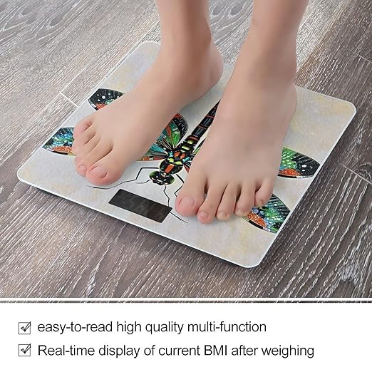 Dragonfly Scale for Body Weight Smart Scales Digital Bathroom Scale High Precision Weighing Scales with Large Display Weighing Machine for People