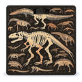 Dinosaur Skeleton Print Scale for Body Weight Digital Bathroom Scale Accurate Smart Weight Scales with Large Display Weighing Machine High Precision Scales