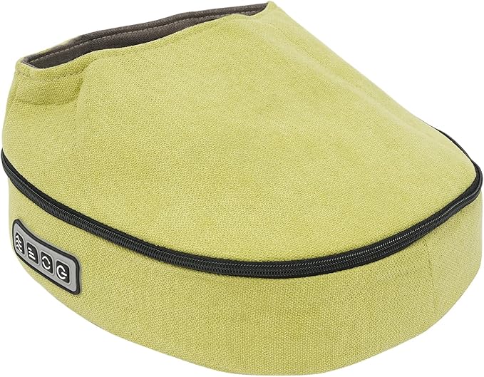 Foot MassagerFoot Massager Machine Foot Massager Machine with HeatDeep Shiatsu KneadingDelivers ReliefAdjustable Intensity Multi-Level Settings (Light Green)