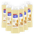 Suave Essentials Body Wash Creamy Milk and Honey Splash 15 Fl Oz (Pack of 6)
