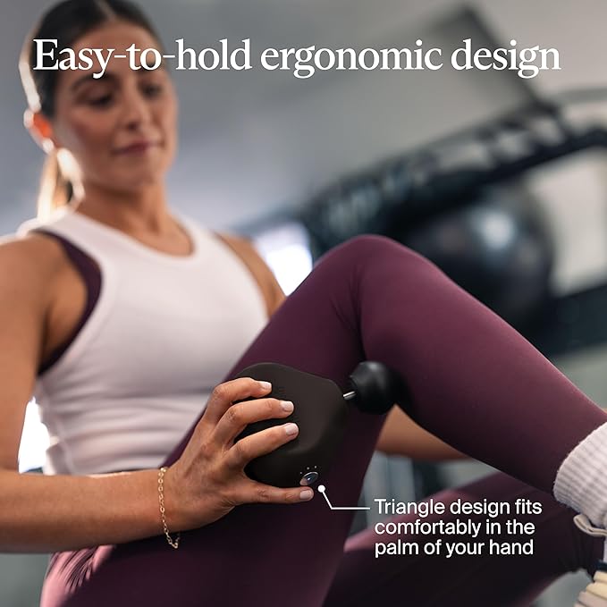 TheraGun Mini (3rd Generation) by Therabody – Ultra-Portable Massage Gun and Travel Essential for Fast Effective Pain and Tension Relief Anywhere (Black)