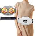 Dual Disc Abdominal Massager Professional Hands-Free Belly Massager Machine with Heat for Digestion Aid Relieve Bloating Constipation Stomach Fat &amp Period Cramps