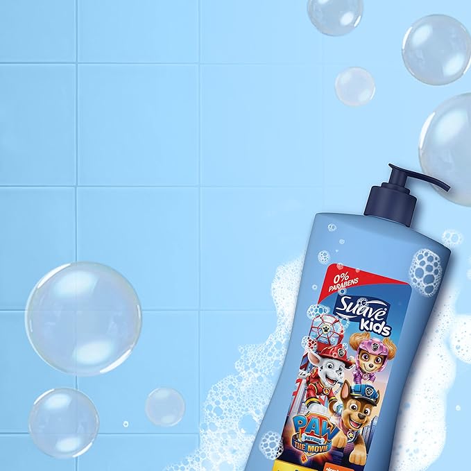 Suave Kids 3 n1 Body Wash &amp Shampoo Paw Patrol 28 oz(Pack of 4)