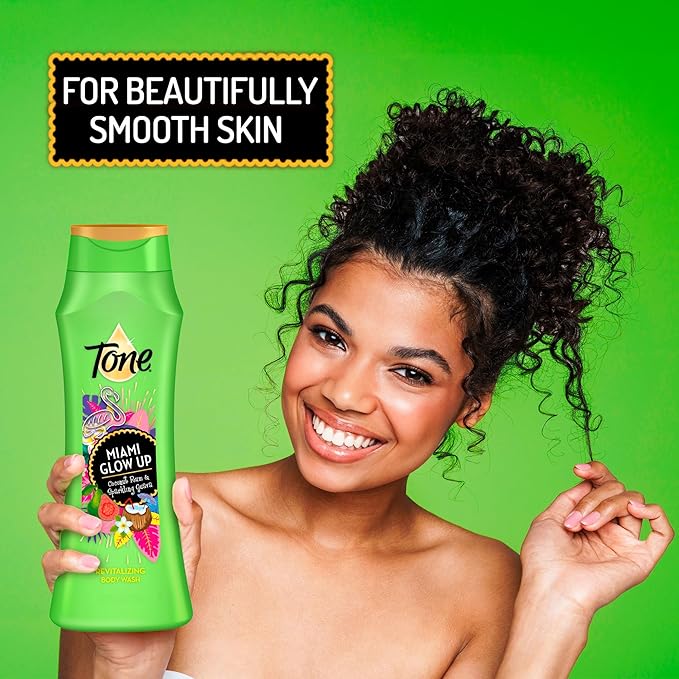 Tone Body Wash Miami Glow Up 16 fl oz (Pack of 6)
