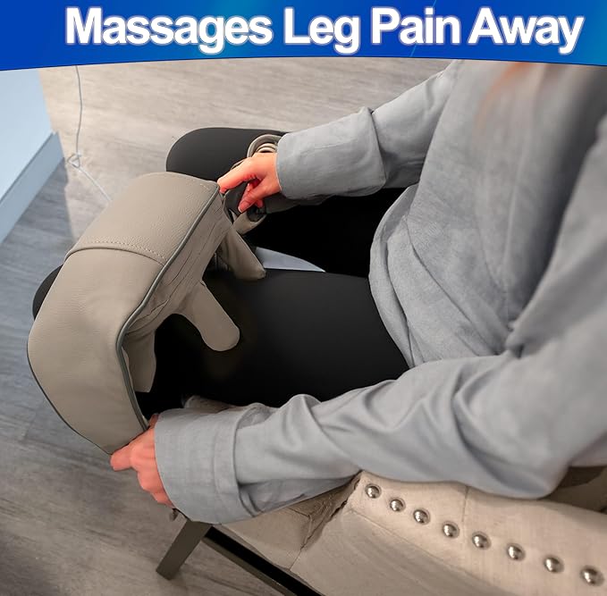 Shiatsu Neck Shoulder &amp Back Massager with Heat - Ergonomic Deep Tissue Kneading for Back and Muscle Pain Relief Cordless Electric Therapy - Portable Wireless Design with Adjustable Intensity