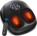 CooCoCo HSA Store Eligible Foot Massager with Heat Plantar Fasciitis Feet Massager with Remote Deep Kneading &amp Compression FSA Foot Warmer for Home Office Neuropathy Pain Relief for Feet