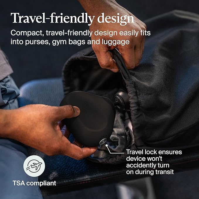 TheraGun Mini (3rd Generation) by Therabody – Ultra-Portable Massage Gun and Travel Essential for Fast Effective Pain and Tension Relief Anywhere (Black)