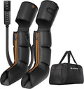 QUINEAR Advanced Full Leg Air Compression Massage Leg and Foot Massager with Remote Foot Calf &amp Thigh Massager for Swollen Legs