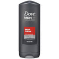 Dove Men + Care Body and Face Wash Deep Clean 13.5 Ounce (2 Pack)