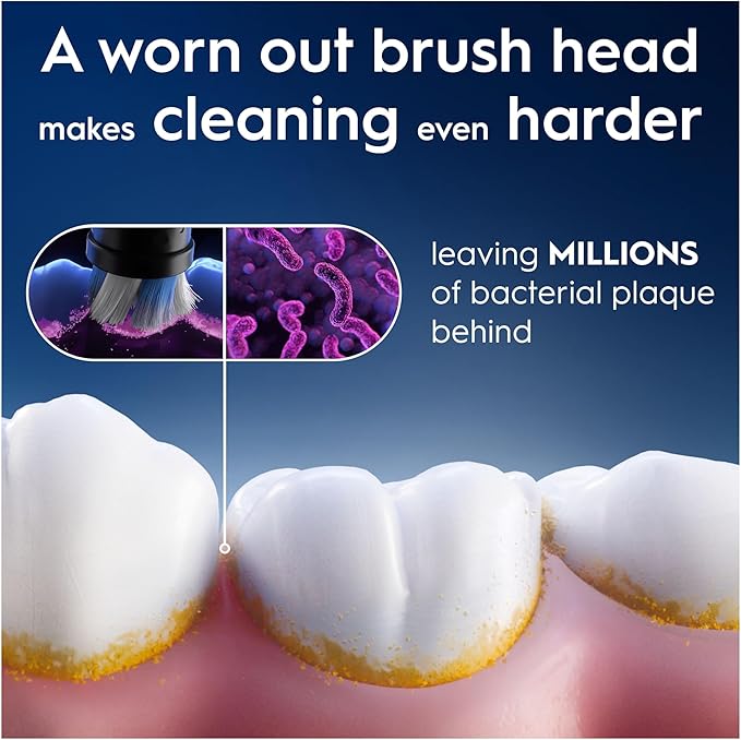 Oral-B iO Gentle Care Series Genuine Replacement Round Brushes Suitable for Sensitive Gums 8