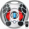 Foot Massager for Neuropathy EMS TENS Foot Stimulator for Circulation and Pain Relief TENS Unit Muscle Stimulator with 4 Electrode Pads FSA Eligible Items Only List HSA Fits Up to 11