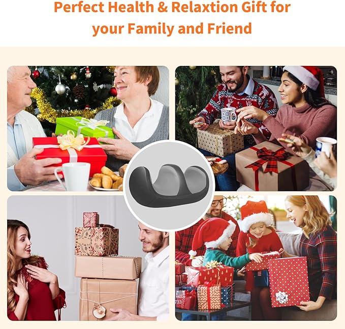 Foot and Calf Massager with Heat Shiatsu Kneading Foot Massager for Pain Relief Deep Tissue Massager Machine with Massage Roller Wired Remote Gifts for Mom Dad