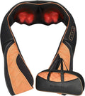 TRIDUCNA Shiatsu Neck Shoulder Back Massager with Heat and Carry Bag - Electric Massage Pillow with Deep Tissue Kneading for Lower Back Calf Leg Massage - Use at Home Office and Car