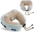 Nateck Cervical and Neck Massager | Pillow Portable Heated Massage Ideal for Travel Relaxation and Office | Kneading Intelligent | Original Gift Women &amp Men | Heat Rolling Modes