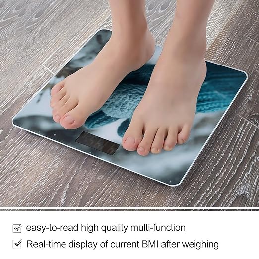 Holding A Heart Scale for Body Weight Digital Bathroom Scale Accurate Smart Weight Scales with Large Display Weighing Machine High Precision Scales