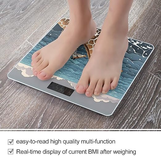 The Deep Ocean Scale for Body Weight Digital Bathroom Scale Accurate Smart Weight Scales with Large Display Weighing Machine High Precision Scales