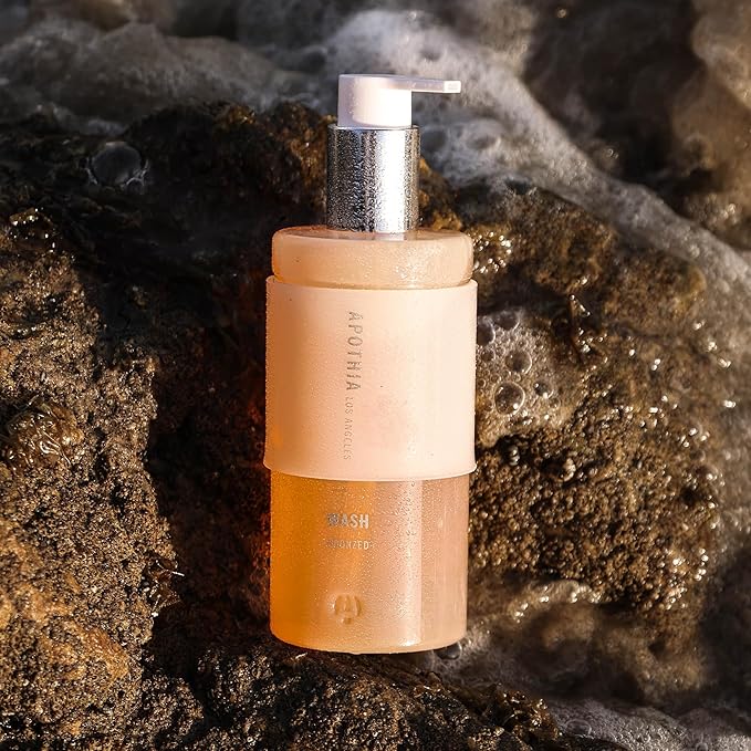 APOTHIA Hand &amp Body Wash | BRONZED | Orange Blossom Jasmine Bergamot &amp Musk | Hydrating Moisturizing Cleanser | Clean Non-Toxic Formula | 10 oz