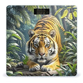 Tiger in Jungle Scale for Body Weight Smart Scales Digital Bathroom Scale High Precision Weighing Scales with Large Display Weighing Machine for People