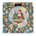 Digital Bathroom Scale for Body Weight Scale with Bright LCD Display High Accuracy Step-On Technology Auto On/Off Christmas Aesthetic Digital Scales 400 Lbs /180kg