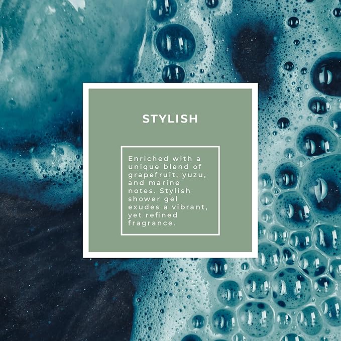 Pecksniff's Stylish 3-In-1 Cleansing Gel | 1L/1000 ml/33.81 Fl Oz