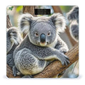 Lovely Koala Scale for Body Weight Accurate Digital Bathroom Scale Toughened Glass High Precision Scales Smart Weight Scales with Large LCD Backlight Display Weighing Machine