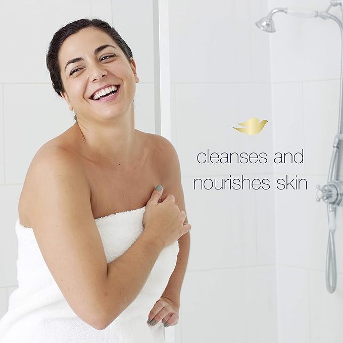 Dove Mixed Body Wash Pack with Skin Natural Nourishers for Instantly Soft Skin and Lasting Nourishment Cleanser That Effectively Washes Away Bacteria While Nourishing Your Skin 4 Count