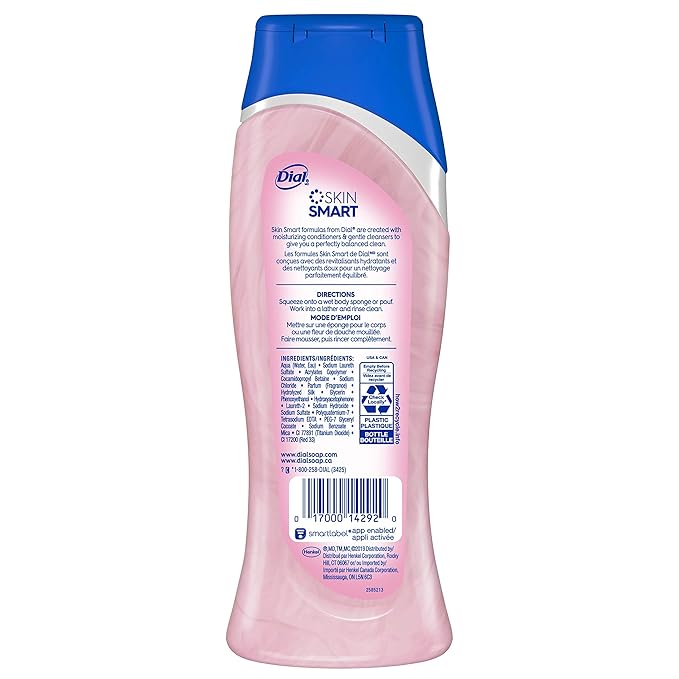 Dial Body Wash Silk &amp Magnolia 21 Ounces (Pack of 6)