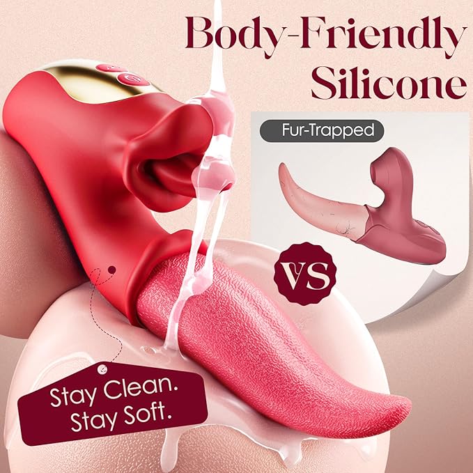 Portable Vibrating Massager -Clitioral Sucker Relaxes Muscles Viboators Toy 10 Modes Couples - for Body and Back Foot Silent Personal for Sports Massage Adult Tools Relaxation (Red)