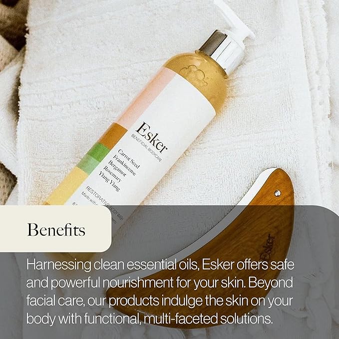 ESKER - Natural Restorative Body Wash | Plant-Based Cruelty-Free Clean Beauty (8.5 oz | 250 ml)