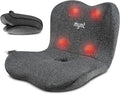 Mynt Lower Back Massager Shiatsu Hip Massager Lumbar Rolling Massage Seat Cushion with Heat Foldable Ergonomic Support Cushion for Home Office Help Improve Sitting Posture Gifts for Mom