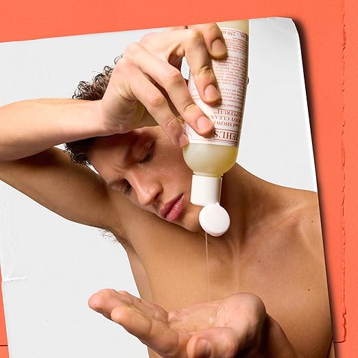 Kiehl's Grapefruit Liquid Body Cleanser Gentle and Refreshing Foaming Body Wash Aromatic Bath and Shower Experience Maintains Moisture Smooths Skin Conditions and Hydrates