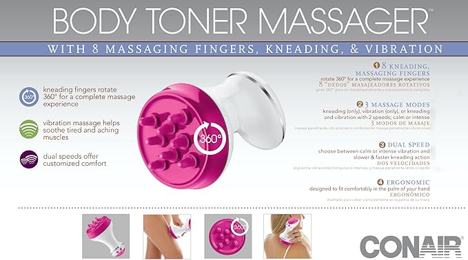 Conair Bm8 Body Toner Massager