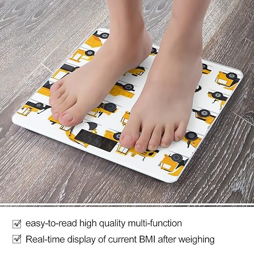 Energy Saving Scale Bathroom Weighing Scale Smart Scale for Body Weight Digital Construction Equipment Forklifts Cranes Excavators Tractors Bulldozers Trucks